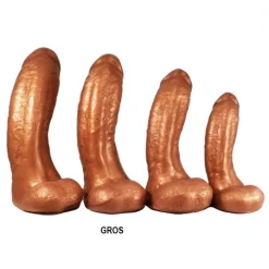 Square Peg Gros Gode Mel 25,4 Cm X 6,5 Cm -Pas Cher Vestiaire Fetish Magasin gros gode mel 4