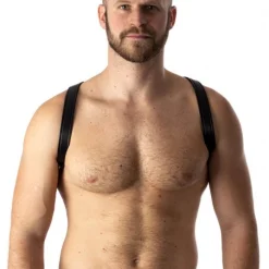 RoB Accessoires Harnais Epaules En Cuir -Pas Cher Vestiaire Fetish Magasin harnais epaules en cuir 2