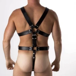 RoB Accessoires Harnais Master Cuir -Pas Cher Vestiaire Fetish Magasin harnais master cuir 3