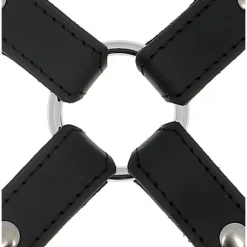 The Red Hog Tie Cuir Long -Pas Cher Vestiaire Fetish Magasin hog tie 2