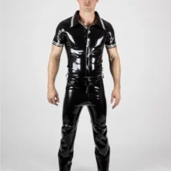 Jeans Noir En Latex épais - Latex 101