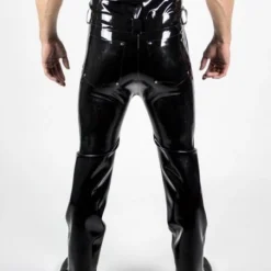 Jeans Noir En Latex épais - Latex 101 7 Jeans Noir En Latex épais - Latex 101 -Pas Cher Vestiaire Fetish Magasin jeans noir en latex epais latex 101 3