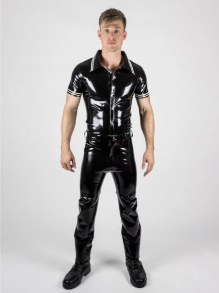 Jeans Noir En Latex épais - Latex 101 1 Jeans Noir En Latex épais - Latex 101