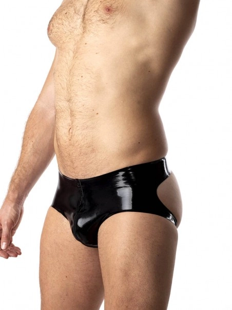 RoB Latex Et Néoprène Jockbrief Zip Latex 2 RoB Latex Et Néoprène Jockbrief Zip Latex – Image 2