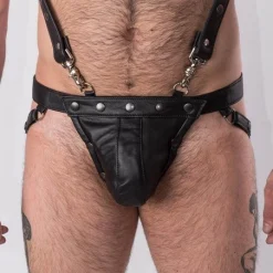 Bruthal Gear Jockstrap All Black Bruthal Cuir 15 Bruthal Gear Jockstrap All Black Bruthal Cuir -Pas Cher Vestiaire Fetish Magasin jockstrap all black bruthal cuir 7