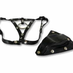 Rob Jockstrap Coque Amovible Cuir 9 Rob Jockstrap Coque Amovible Cuir -Pas Cher Vestiaire Fetish Magasin jockstrap coque amovible cuir 4