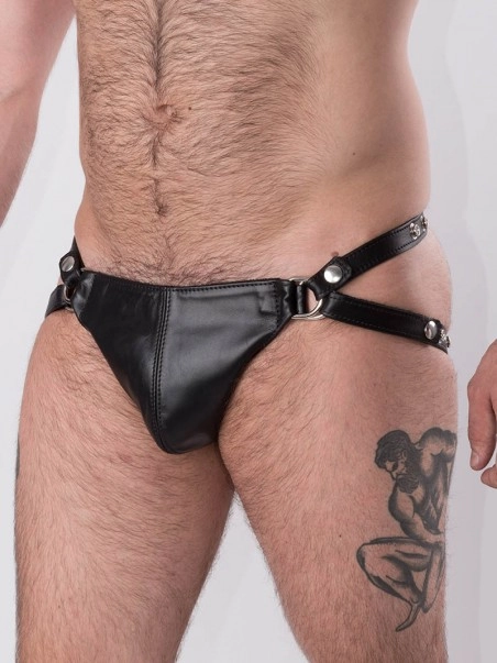 Rob Jockstrap Coque Amovible Cuir 4 Rob Jockstrap Coque Amovible Cuir – Image 4