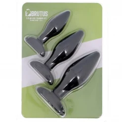 Brutus Kit 3 Plugs D’entrainement En Silicone -Pas Cher Vestiaire Fetish Magasin kit plug anal 6