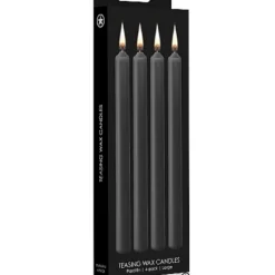 Lot De 4 Grandes Bougies BDSM - Ouch! 5 Lot De 4 Grandes Bougies BDSM - Ouch! -Pas Cher Vestiaire Fetish Magasin lot de 4 grandes bougies bdsm ouch 2