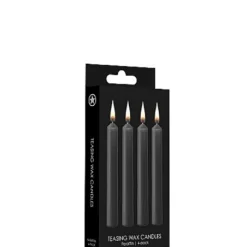 Lot De 4 Petites Bougies BDSM - Ouch! -Pas Cher Vestiaire Fetish Magasin lot de 4 petites bougies bdsm ouch 2