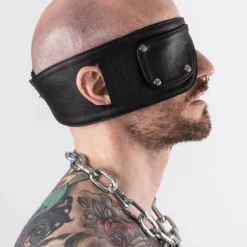 RoB Accessoires Masque Bastille Cuir -Pas Cher Vestiaire Fetish Magasin masque bastille cuir 2