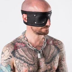 RoB Accessoires Masque Bastille Cuir -Pas Cher Vestiaire Fetish Magasin masque bastille cuir 3