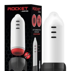 Masturbateur Vibrant à Compression Rocket - Jamyjob -Pas Cher Vestiaire Fetish Magasin masturbateur vibrant a compression rocket jamyjob 5