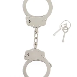 Autres Menottes Avec Rainure De Verrouillage Métal -Pas Cher Vestiaire Fetish Magasin menottes avec rainure de verrouillage metal 3
