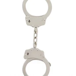 Autres Menottes Avec Rainure De Verrouillage Métal -Pas Cher Vestiaire Fetish Magasin menottes avec rainure de verrouillage metal 4