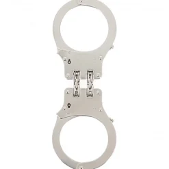 Autres Menottes, Double Charnière Métal -Pas Cher Vestiaire Fetish Magasin menottes double charniere metal 5