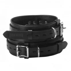 Menottes En Cuir Cuisses - Strict Leather -Pas Cher Vestiaire Fetish Magasin menottes en cuir cuisses strict leather 2