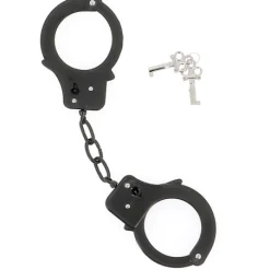 Autres Menottes Métal Noir -Pas Cher Vestiaire Fetish Magasin menottes metal noir 3