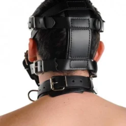 Muselière En Cuir - Strict Leather -Pas Cher Vestiaire Fetish Magasin museliere en cuir strict leather 2