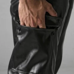 Pantalon Cargo En Simili Cuir Massive Rude - Locker Gear -Pas Cher Vestiaire Fetish Magasin pantalon cargo en simili cuir massive rude locker gear 2