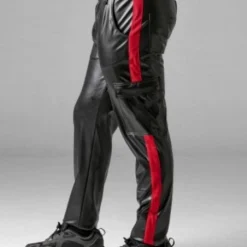 Pantalon Cargo En Simili Cuir Massive Rude - Locker Gear