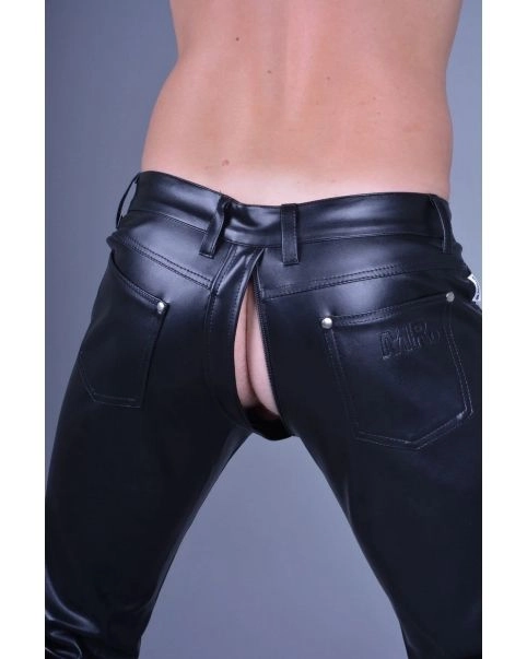 Mr. Riegillio Pantalon Slim Simili-cuir Invisible Thru 5 Mr. Riegillio Pantalon Slim Simili-cuir Invisible Thru – Image 5