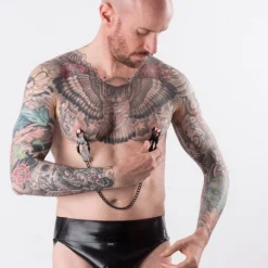 Autres Pinces à Seins Japonaises Noires -Pas Cher Vestiaire Fetish Magasin pinces a seins japonaises noires 2