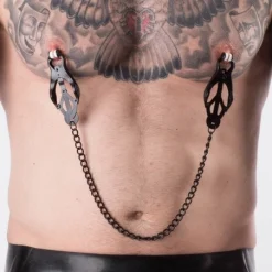 Autres Pinces à Seins Japonaises Noires -Pas Cher Vestiaire Fetish Magasin pinces a seins japonaises noires 3