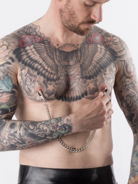 Rimba Pinces à Tétons Plates 1 Rimba Pinces à Tétons Plates