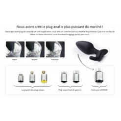 We-Vibe Plug Connecté Vibrant Hush -Pas Cher Vestiaire Fetish Magasin plug connecte vibrant hush 5