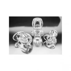 Perfect Fit Plug Creux En Silicone Translucide 3 Tailles -Pas Cher Vestiaire Fetish Magasin plug creux en silicone translucide 4