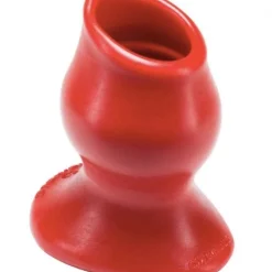 Oxballs Plug Creux Souple Pig Hole Rouge -Pas Cher Vestiaire Fetish Magasin plug creux souple pig hole rouge 4