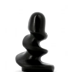 Dark Crystal Plug Noir 18 X 9.2 Cm -Pas Cher Vestiaire Fetish Magasin plug noir 18 x 92 cm 2