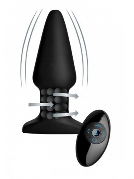 Autres Plug Vibrant à Télécommande 14 Cm X 5 Cm 2 Autres Plug Vibrant à Télécommande 14 Cm X 5 Cm – Image 2