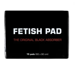 Protections Noires Absorbantes Fetish Pad -Pas Cher Vestiaire Fetish Magasin protections noires absorbantes fetish pad 2