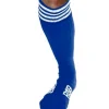 RoB Accessoires Chaussettes, Sneaker, Bleues, Bandes Blanches