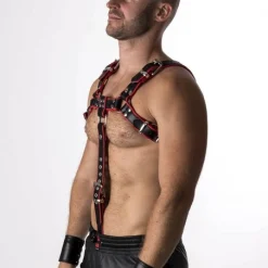 RoB Accessoires Sangle Pour Harnais Pitbull En Cuir Souple -Pas Cher Vestiaire Fetish Magasin sangle pour harnais pitbull en cuir souple 9