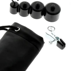 The Red Set De 4 Poids + 1 Pince -Pas Cher Vestiaire Fetish Magasin set de 4 poids 1 pince 10