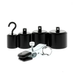 The Red Set De 4 Poids + 1 Pince -Pas Cher Vestiaire Fetish Magasin set de 4 poids 1 pince 7