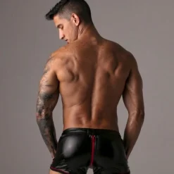 Locker Gear Short Chaps Watch It Hard -Pas Cher Vestiaire Fetish Magasin short locker gear fetish 6