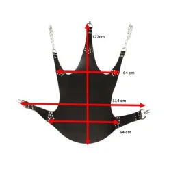 Pas Cher Vestiaire Fetish Magasin -Pas Cher Vestiaire Fetish Magasin sling ajuste 5 points en cuir plusieurs coloris 1