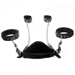 Sling Portable En Cuir Premium - Strict Leather 7 Sling Portable En Cuir Premium - Strict Leather -Pas Cher Vestiaire Fetish Magasin sling portable en cuir premium strict leather 2