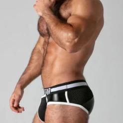 Slip Avec Poche Amovible Et Zip Full Access - Locker Gear -Pas Cher Vestiaire Fetish Magasin slip avec poche amovible et zip full access locker gear 3