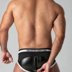 Slip Avec Poche Amovible Et Zip Full Access - Locker Gear -Pas Cher Vestiaire Fetish Magasin slip avec poche amovible et zip full access locker gear 4