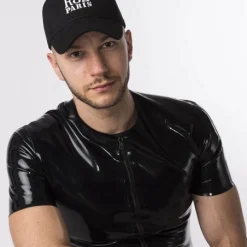 RoB Latex Et Néoprène T-Shirt Zip Latex -Pas Cher Vestiaire Fetish Magasin t shirt zip latex 3