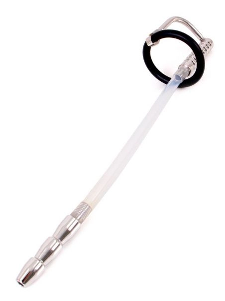 Tige Urètre Creuse Flexible Avec Anneau De Gland Métal 1 Tige Urètre Creuse Flexible Avec Anneau De Gland Métal