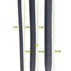 Brutus Lot 3 Tiges Urètres Striées Souples -Pas Cher Vestiaire Fetish Magasin tiges uretre striees 2